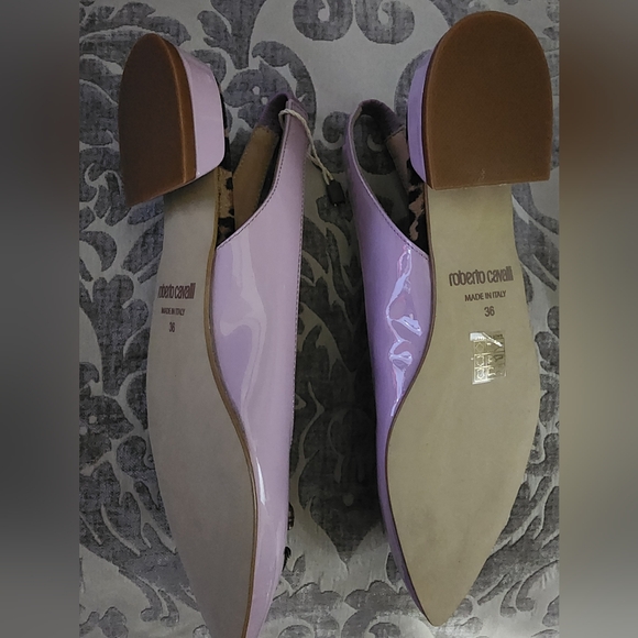 New Authentic Roberto Cavalli Slingback Shoes - Picture 5 of 12
